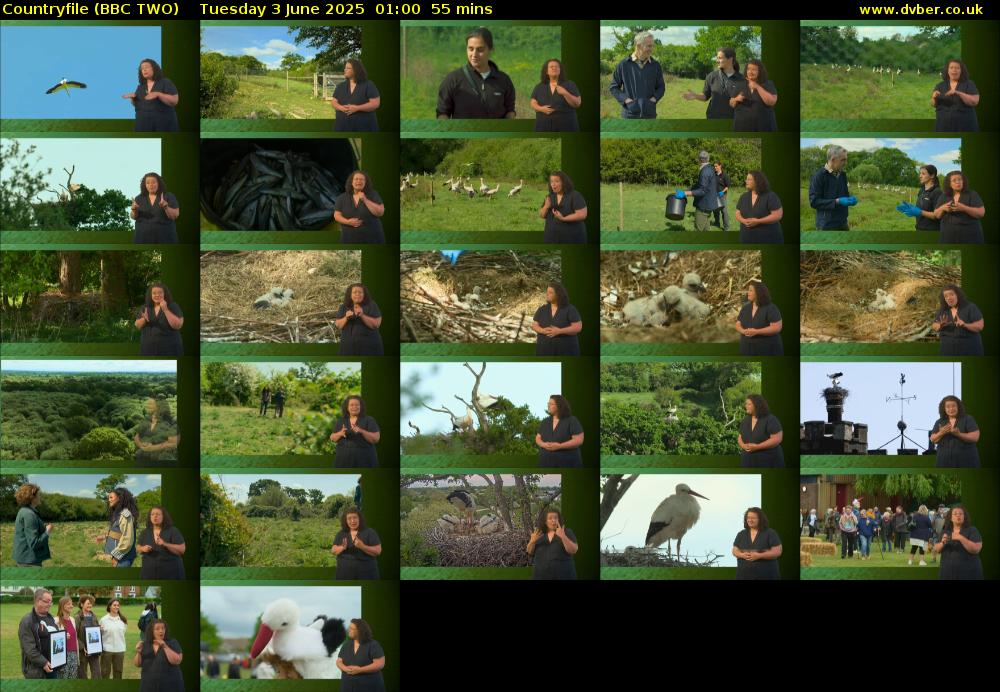 Countryfile (BBC TWO) Tuesday 3 June 2025 01:00 - 01:55