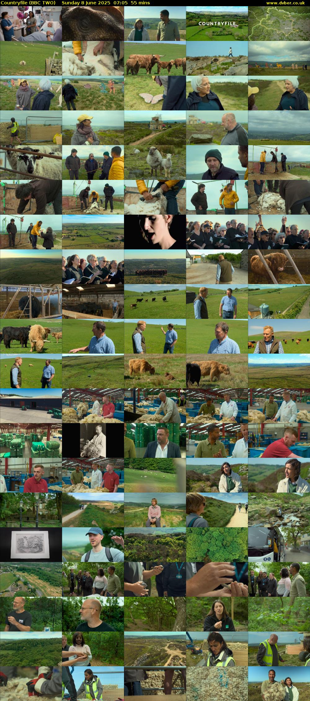 Countryfile (BBC TWO) Sunday 8 June 2025 07:05 - 08:00