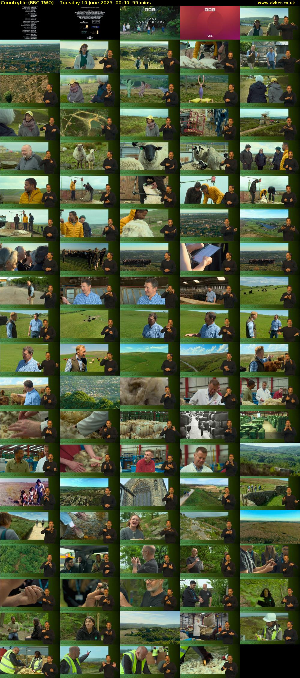 Countryfile (BBC TWO) Tuesday 10 June 2025 00:40 - 01:35