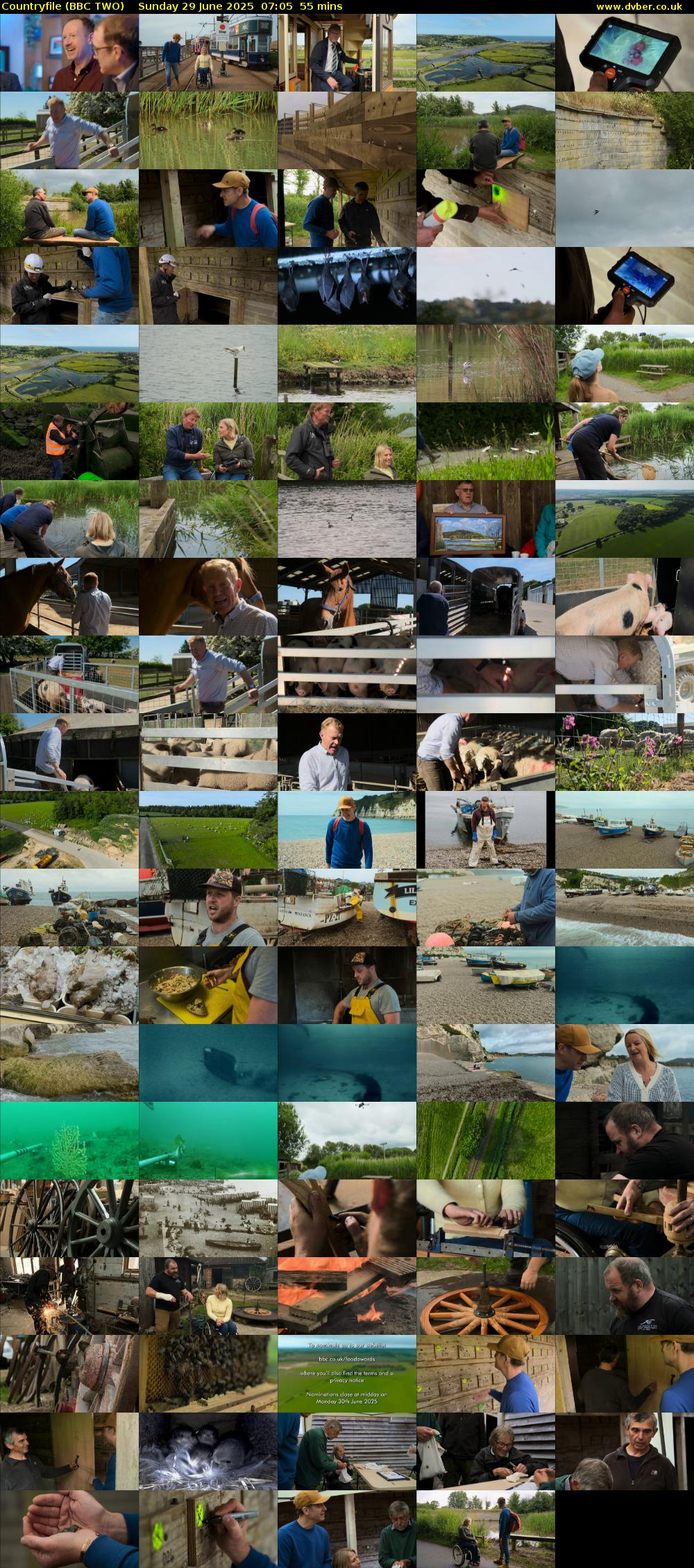 Countryfile (BBC TWO) Sunday 29 June 2025 07:05 - 08:00
