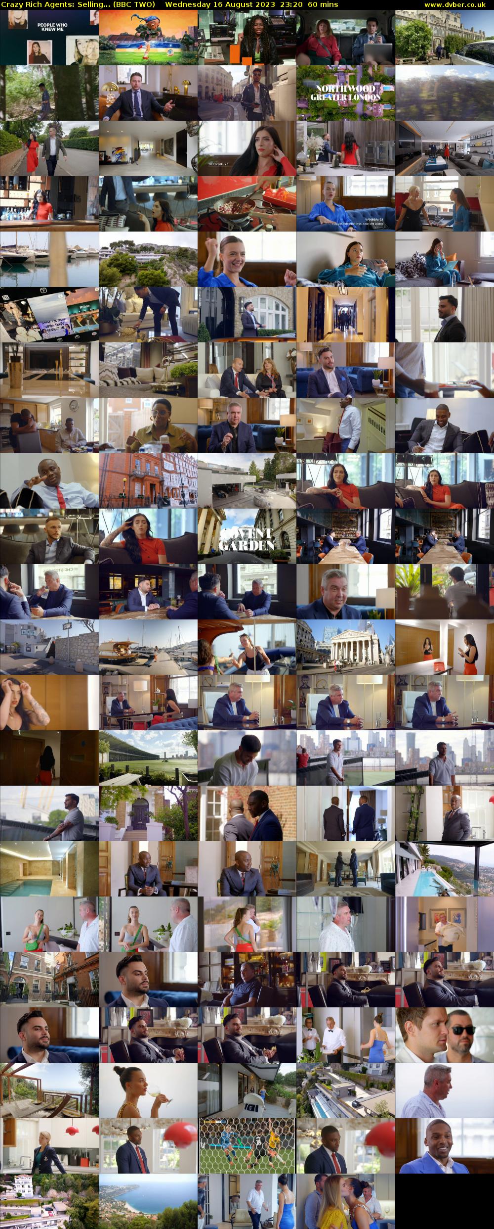 Crazy Rich Agents: Selling... (BBC TWO) Wednesday 16 August 2023 23:20 - 00:20