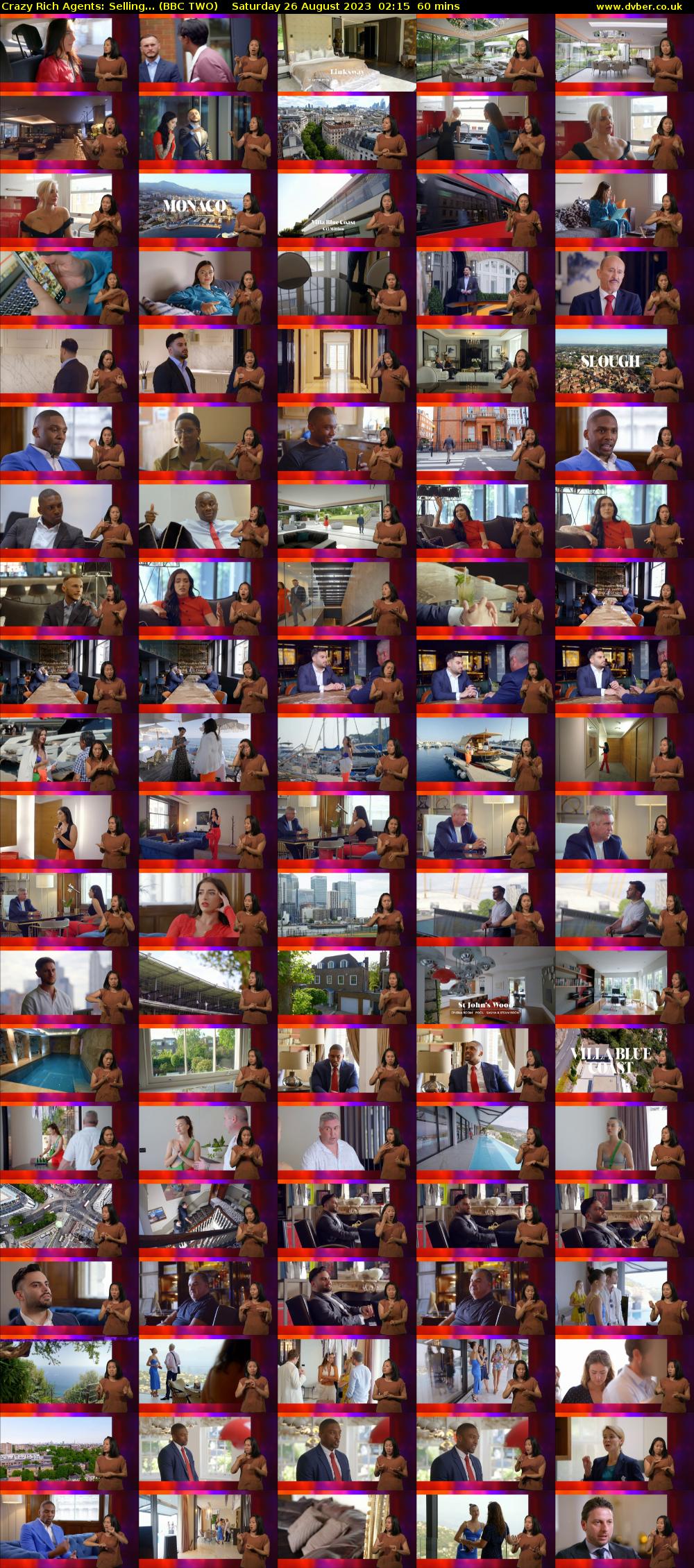 Crazy Rich Agents: Selling... (BBC TWO) Saturday 26 August 2023 02:15 - 03:15