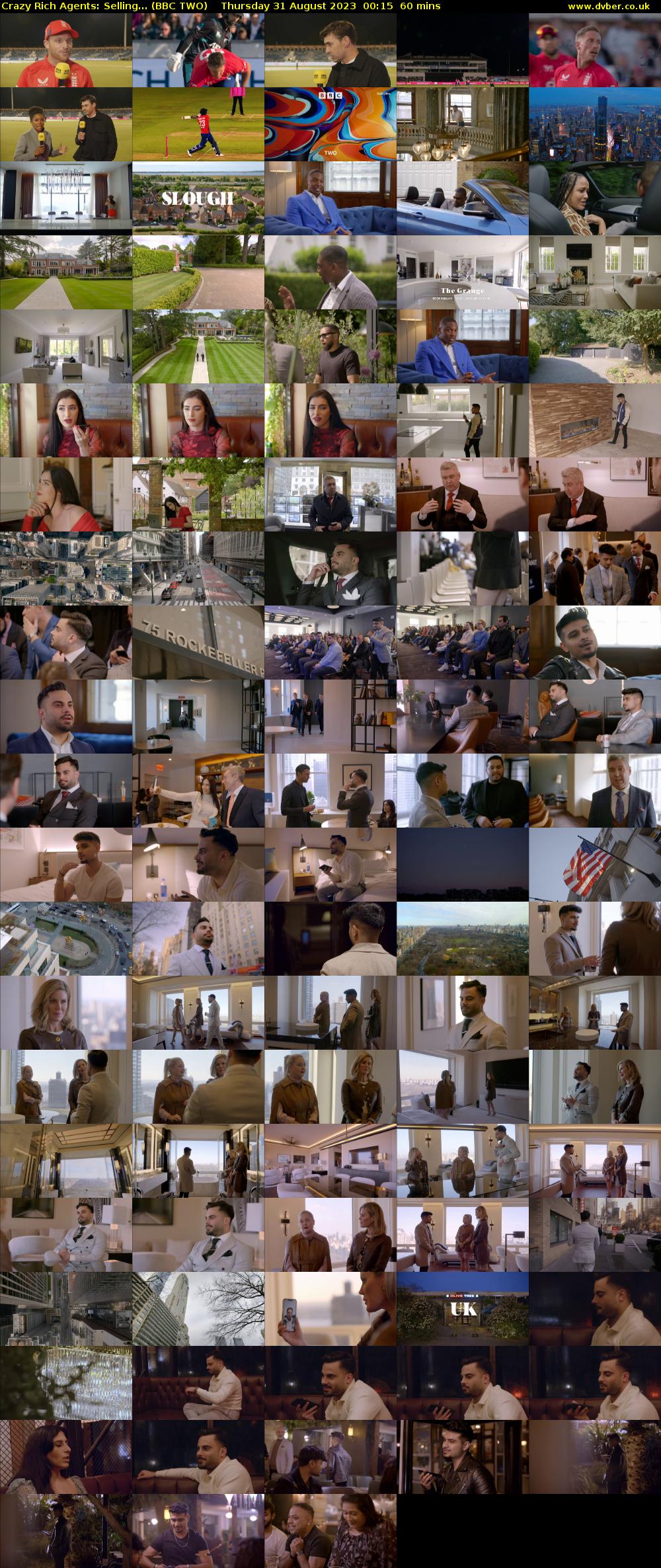 Crazy Rich Agents: Selling... (BBC TWO) Thursday 31 August 2023 00:15 - 01:15