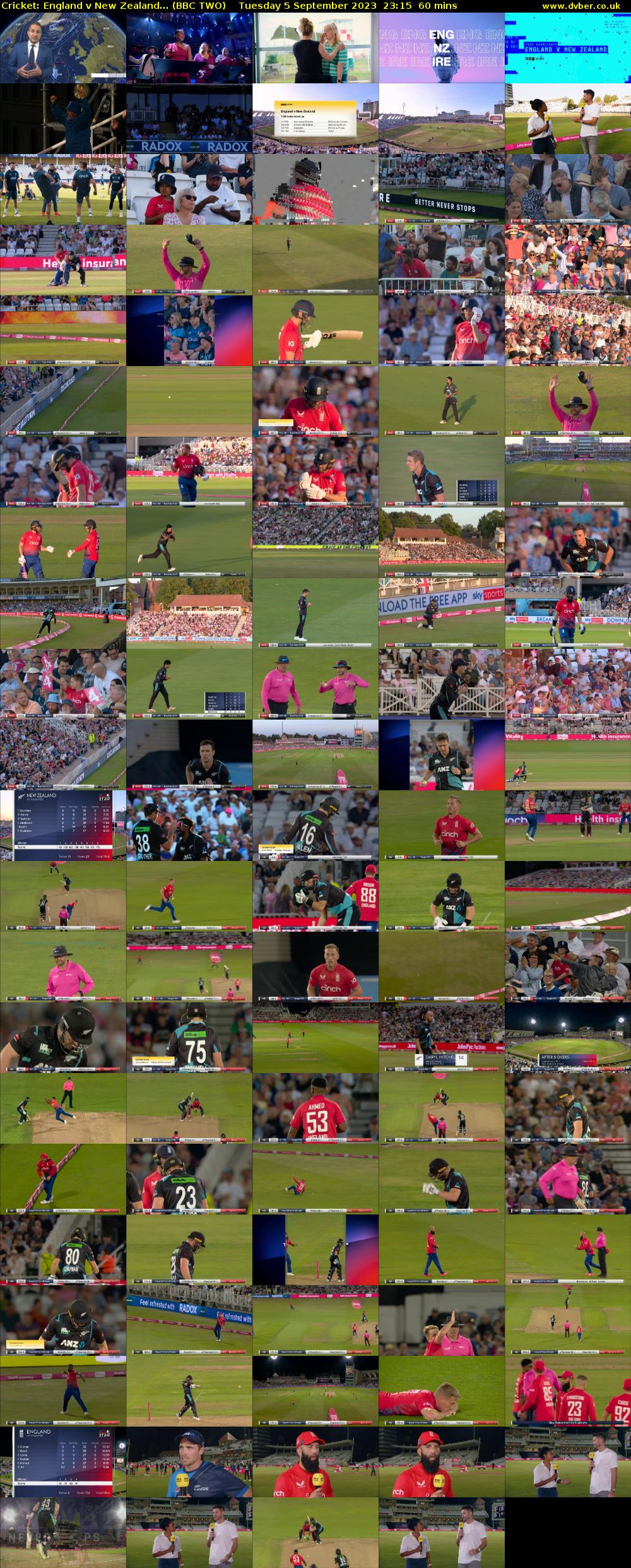 Cricket: England v New Zealand... (BBC TWO) Tuesday 5 September 2023 23:15 - 00:15