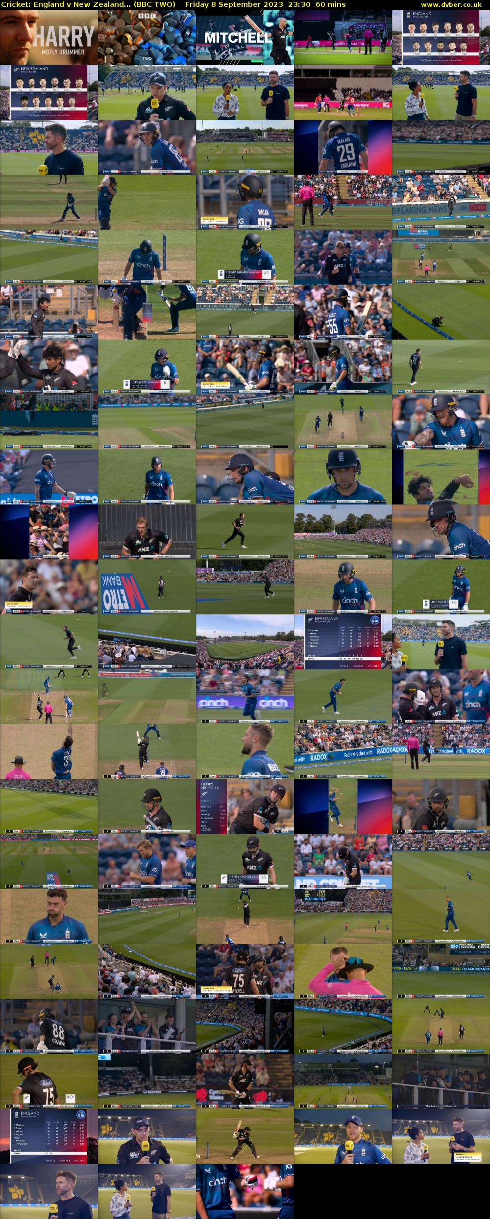 Cricket: England v New Zealand... (BBC TWO) Friday 8 September 2023 23:30 - 00:30