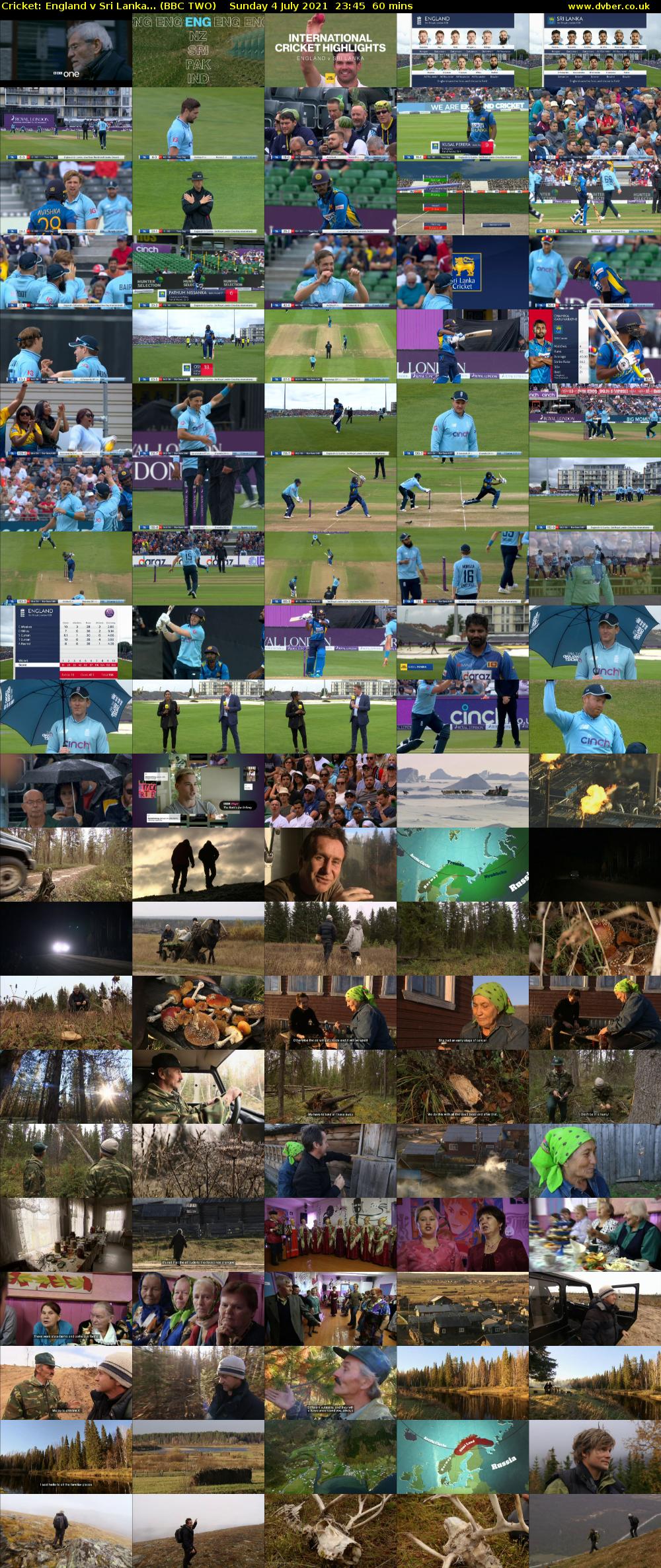 Cricket: England v Sri Lanka... (BBC TWO) Sunday 4 July 2021 23:45 - 00:45