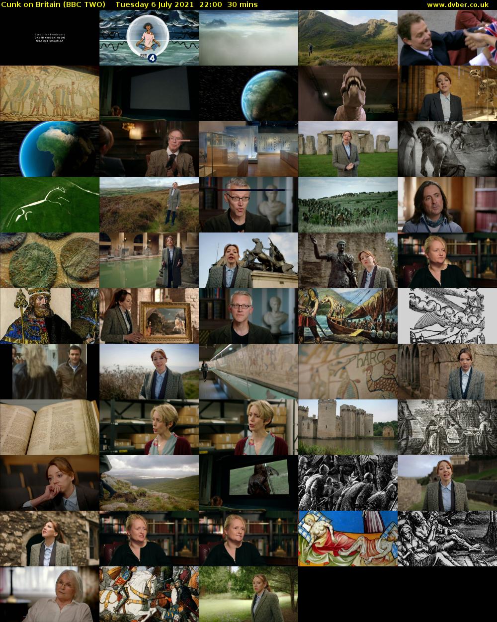 Cunk on Britain (BBC TWO) Tuesday 6 July 2021 22:00 - 22:30