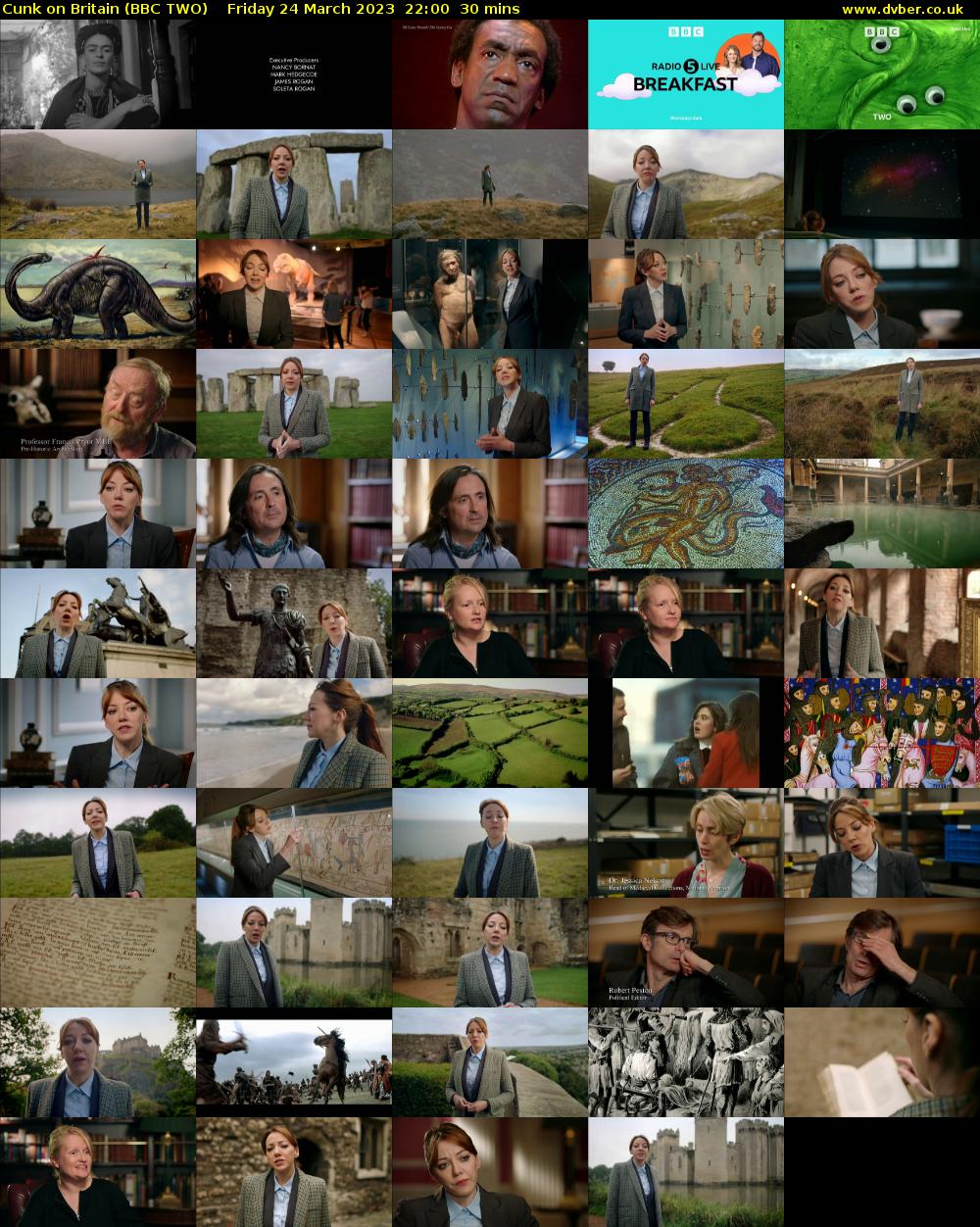 Cunk on Britain (BBC TWO) Friday 24 March 2023 22:00 - 22:30