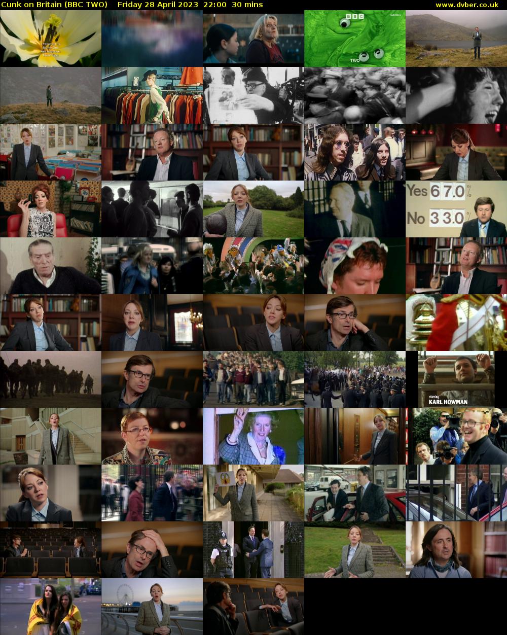 Cunk on Britain (BBC TWO) Friday 28 April 2023 22:00 - 22:30