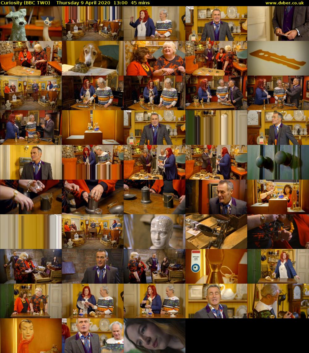 Curiosity (BBC TWO) Thursday 9 April 2020 13:00 - 13:45