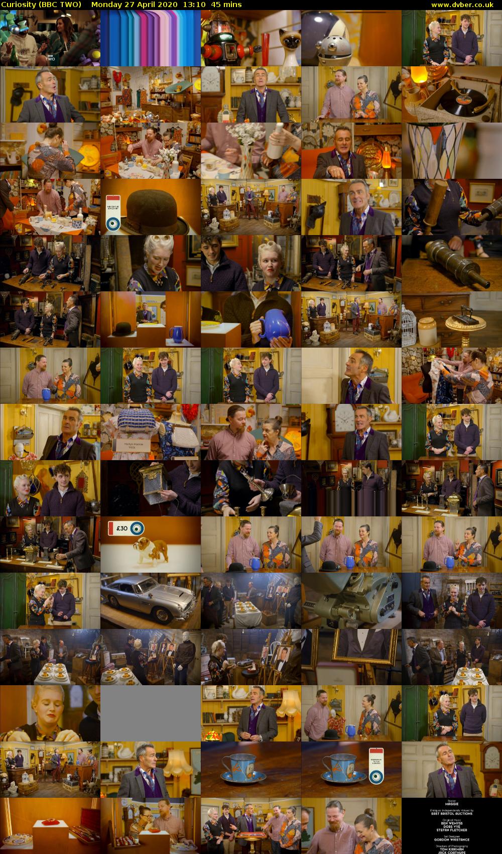Curiosity (BBC TWO) Monday 27 April 2020 13:10 - 13:55