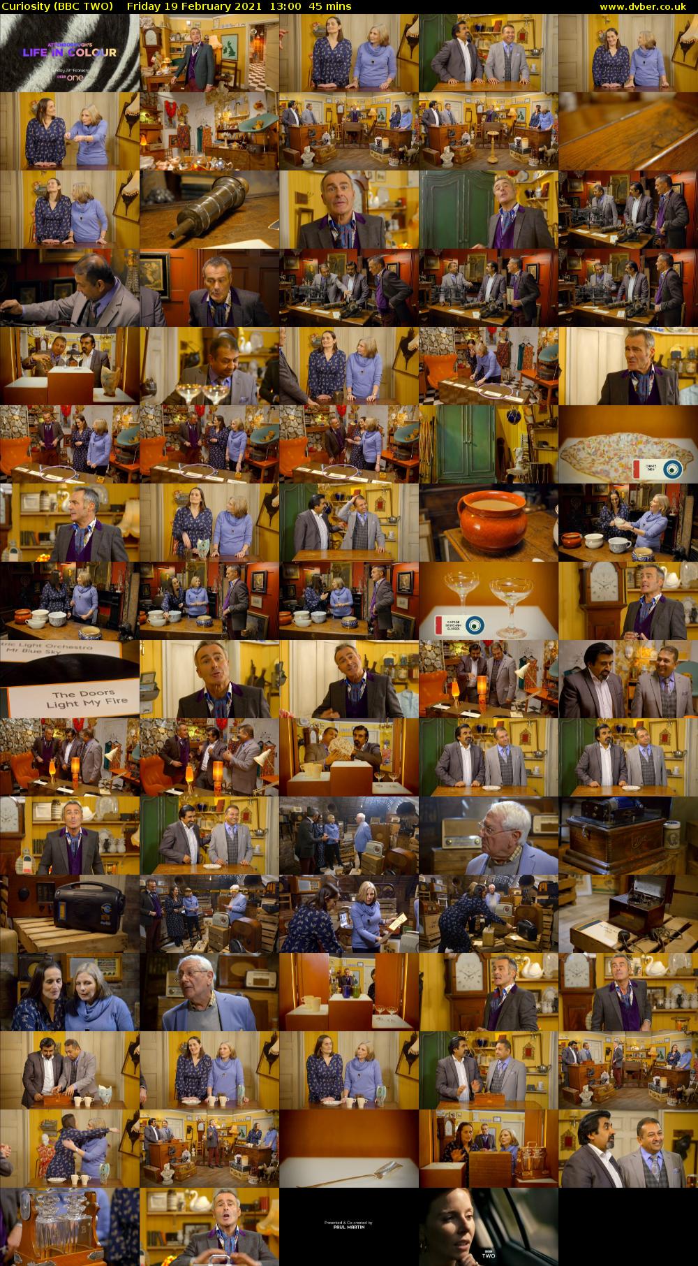 Curiosity (BBC TWO) Friday 19 February 2021 13:00 - 13:45
