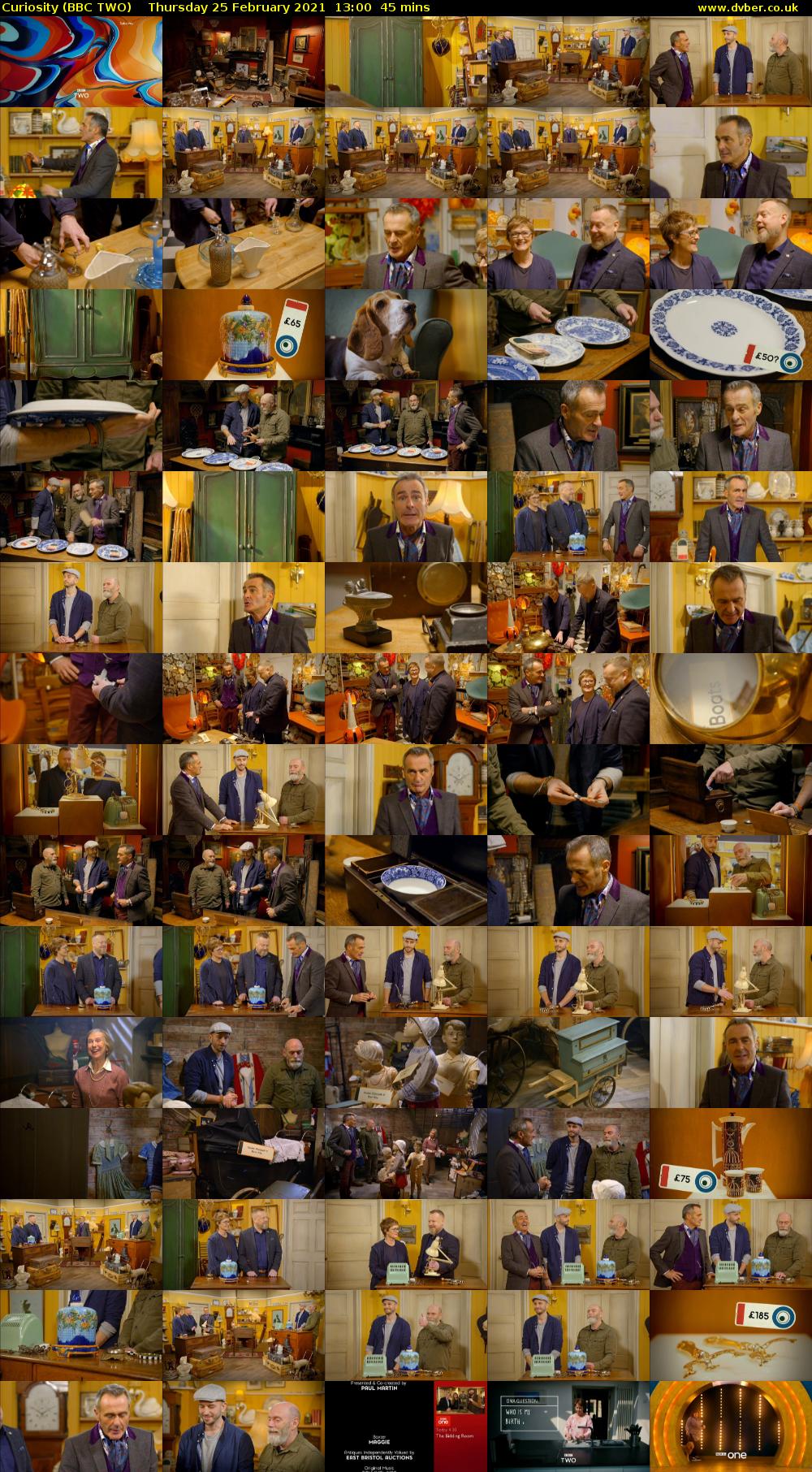 Curiosity (BBC TWO) Thursday 25 February 2021 13:00 - 13:45