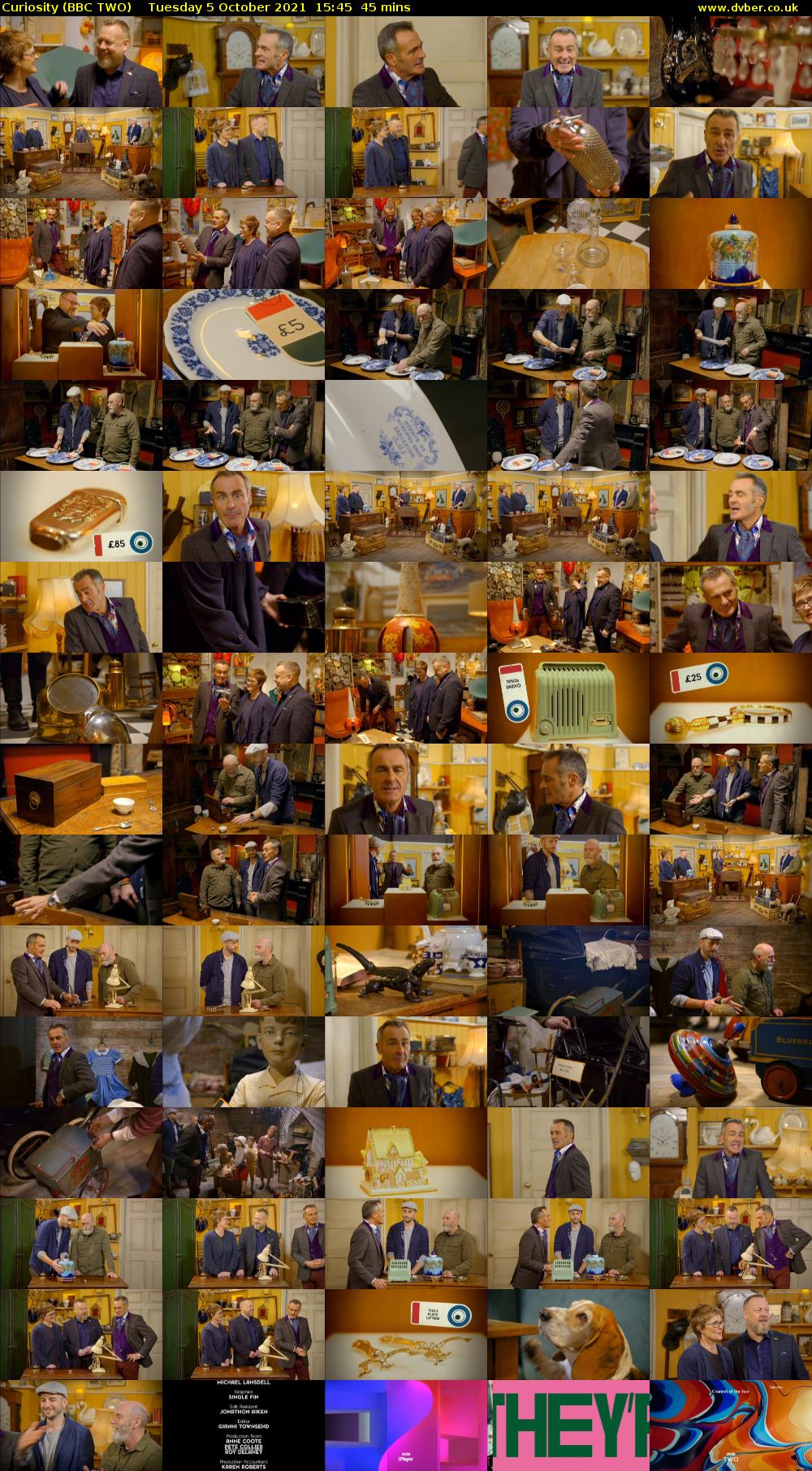Curiosity (BBC TWO) Tuesday 5 October 2021 15:45 - 16:30