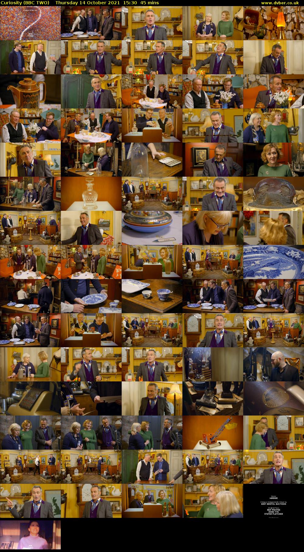Curiosity (BBC TWO) Thursday 14 October 2021 15:30 - 16:15