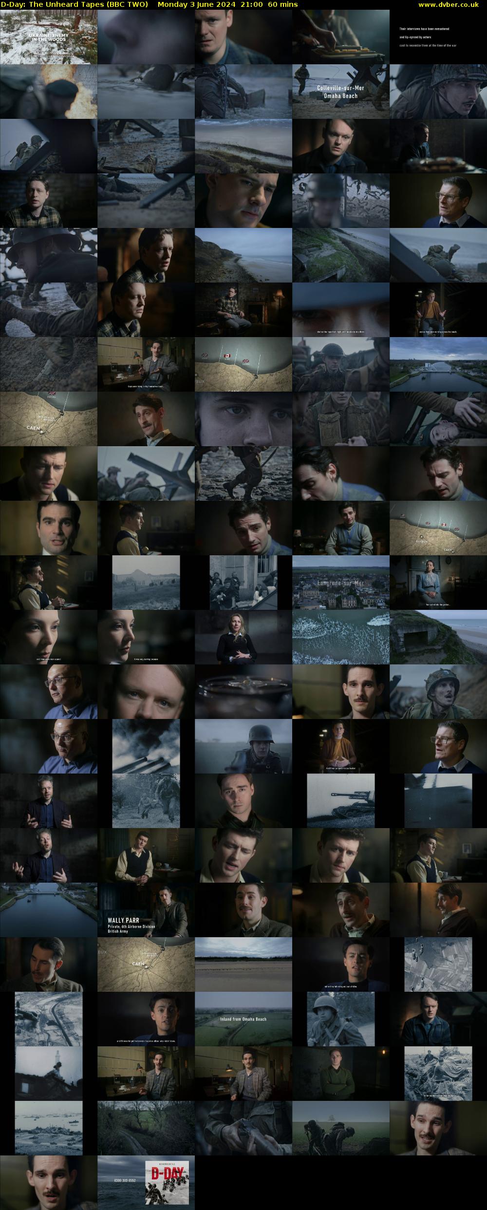 D-Day: The Unheard Tapes (BBC TWO) Monday 3 June 2024 21:00 - 22:00