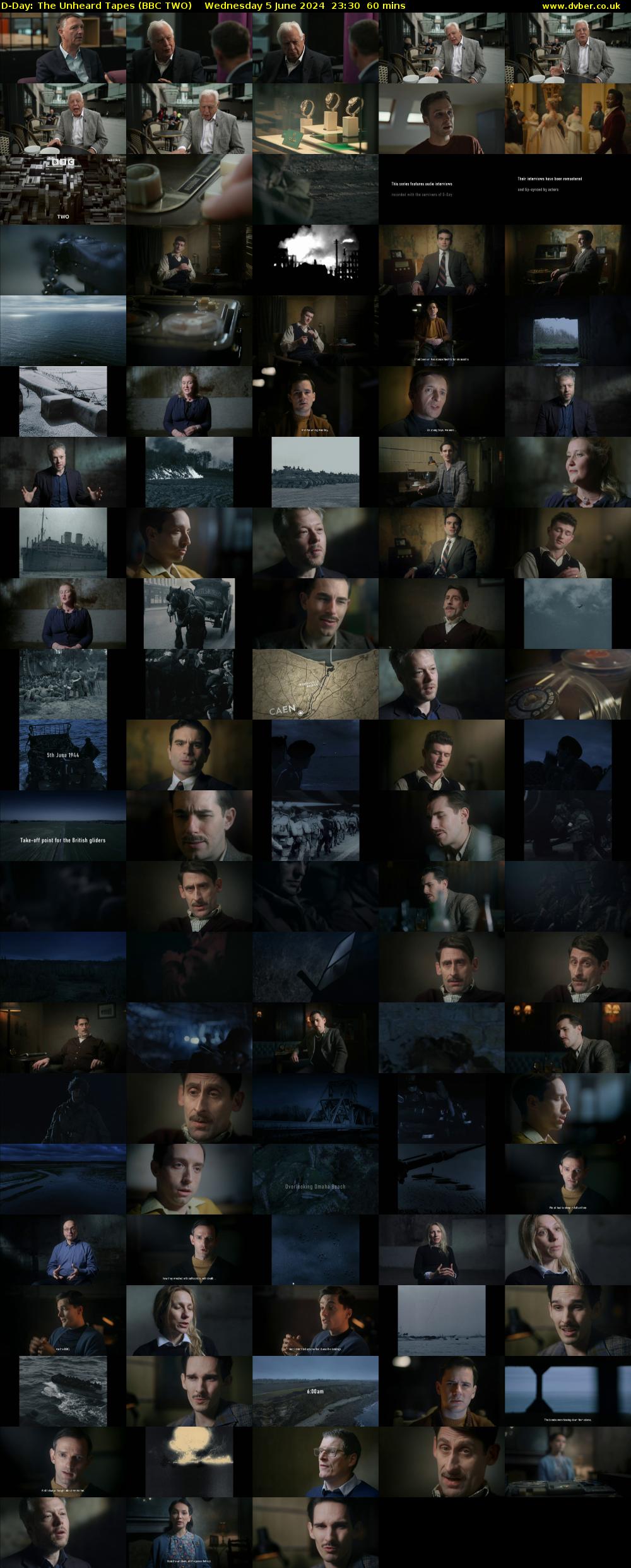 D-Day: The Unheard Tapes (BBC TWO) Wednesday 5 June 2024 23:30 - 00:30