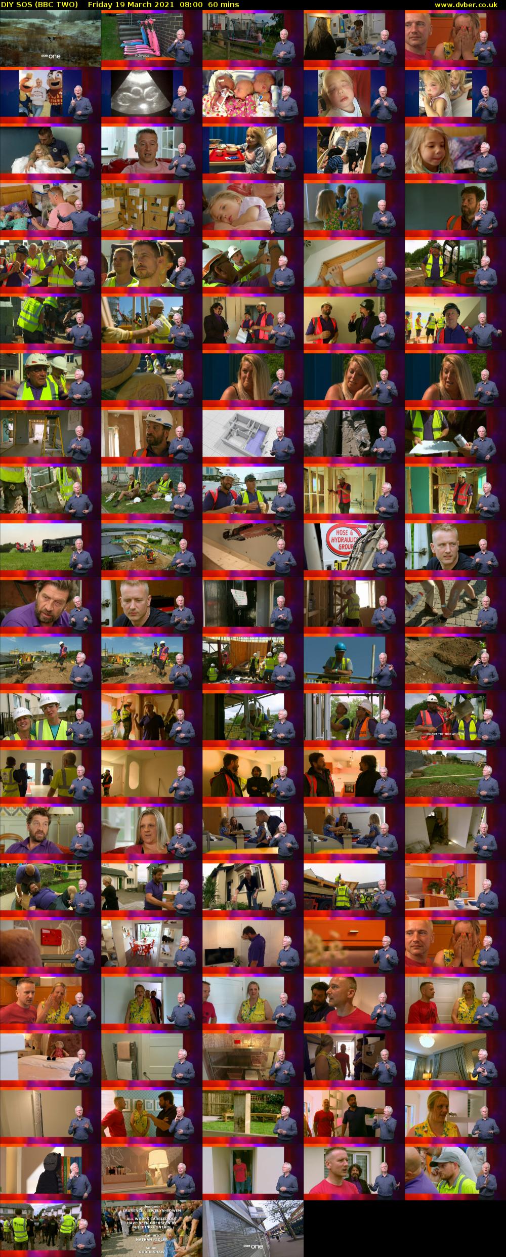 DIY SOS (BBC TWO) Friday 19 March 2021 08:00 - 09:00