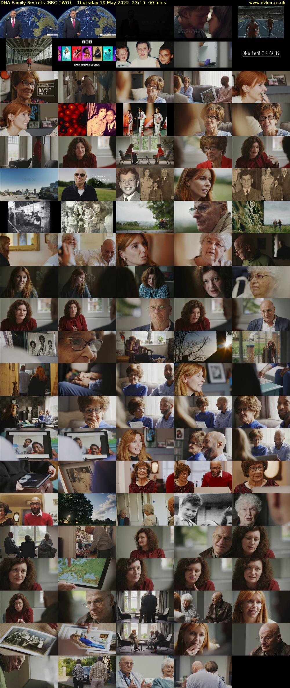 DNA Family Secrets (BBC TWO) Thursday 19 May 2022 23:15 - 00:15