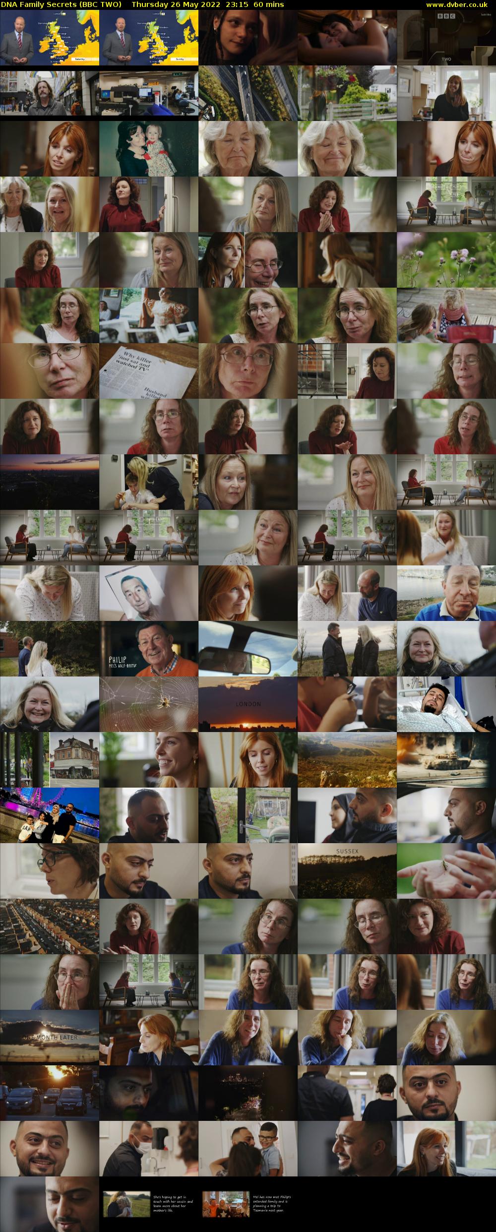 DNA Family Secrets (BBC TWO) Thursday 26 May 2022 23:15 - 00:15