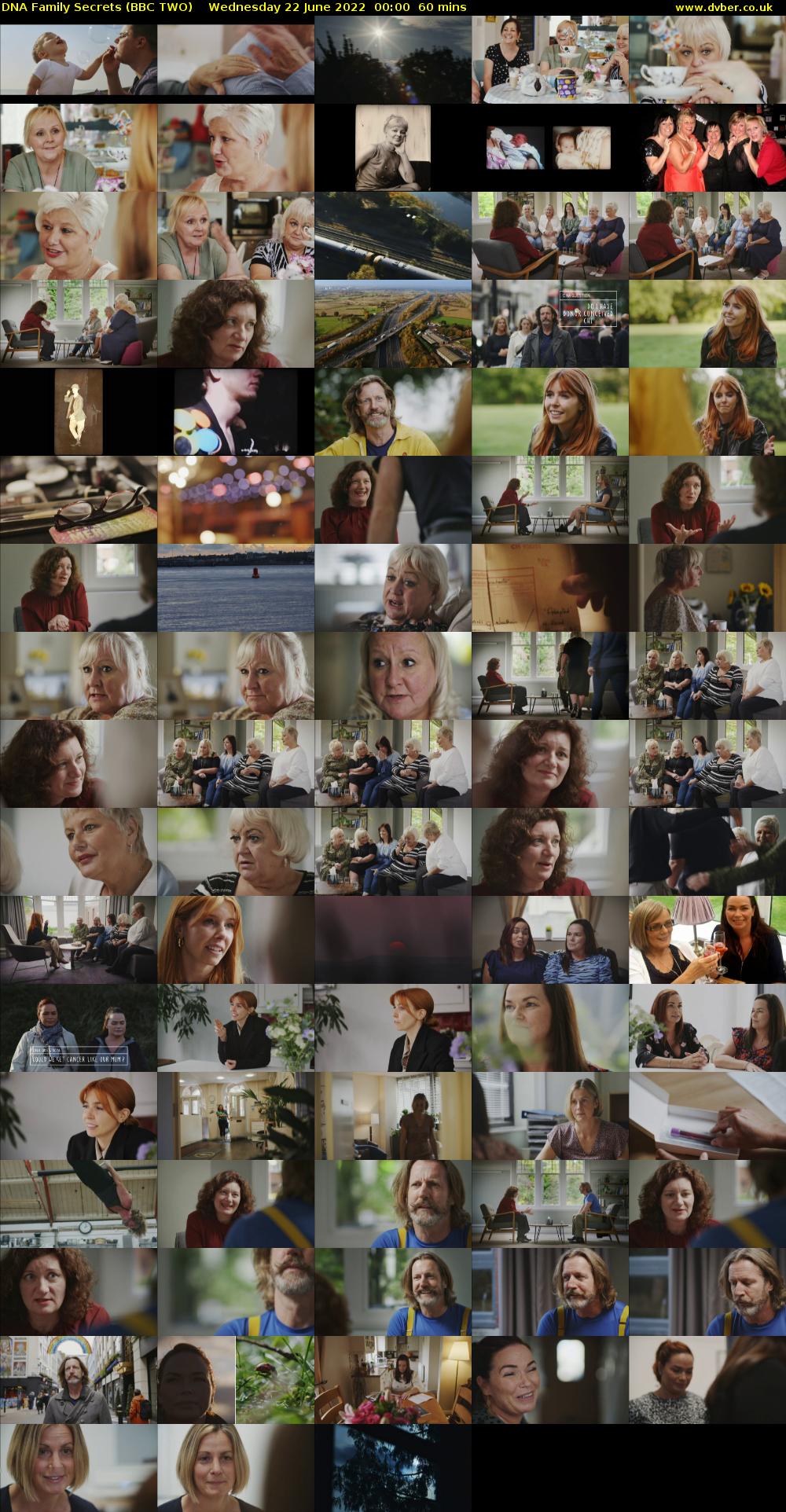 DNA Family Secrets (BBC TWO) Wednesday 22 June 2022 00:00 - 01:00