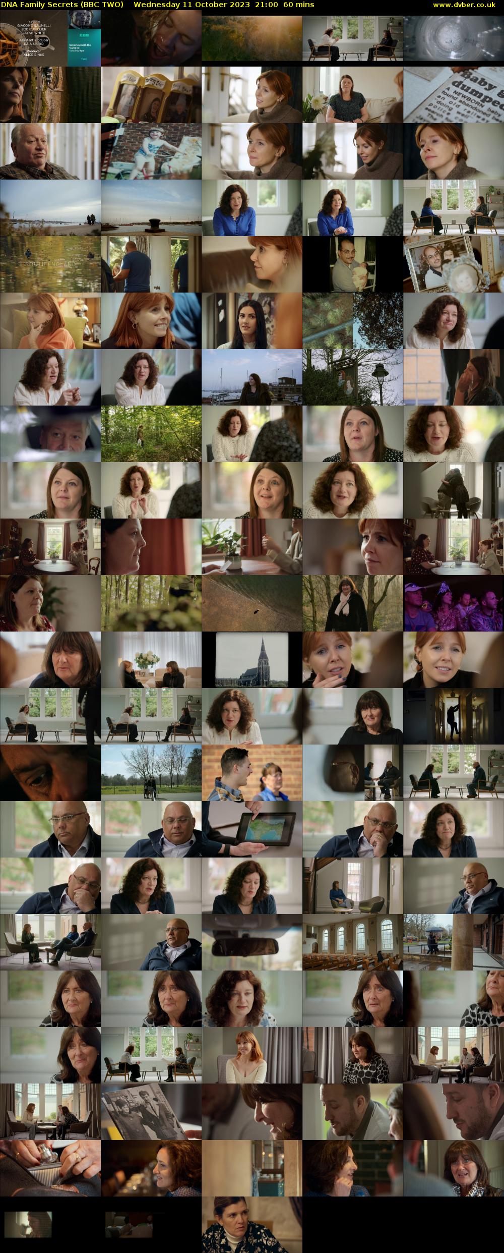 DNA Family Secrets (BBC TWO) Wednesday 11 October 2023 21:00 - 22:00