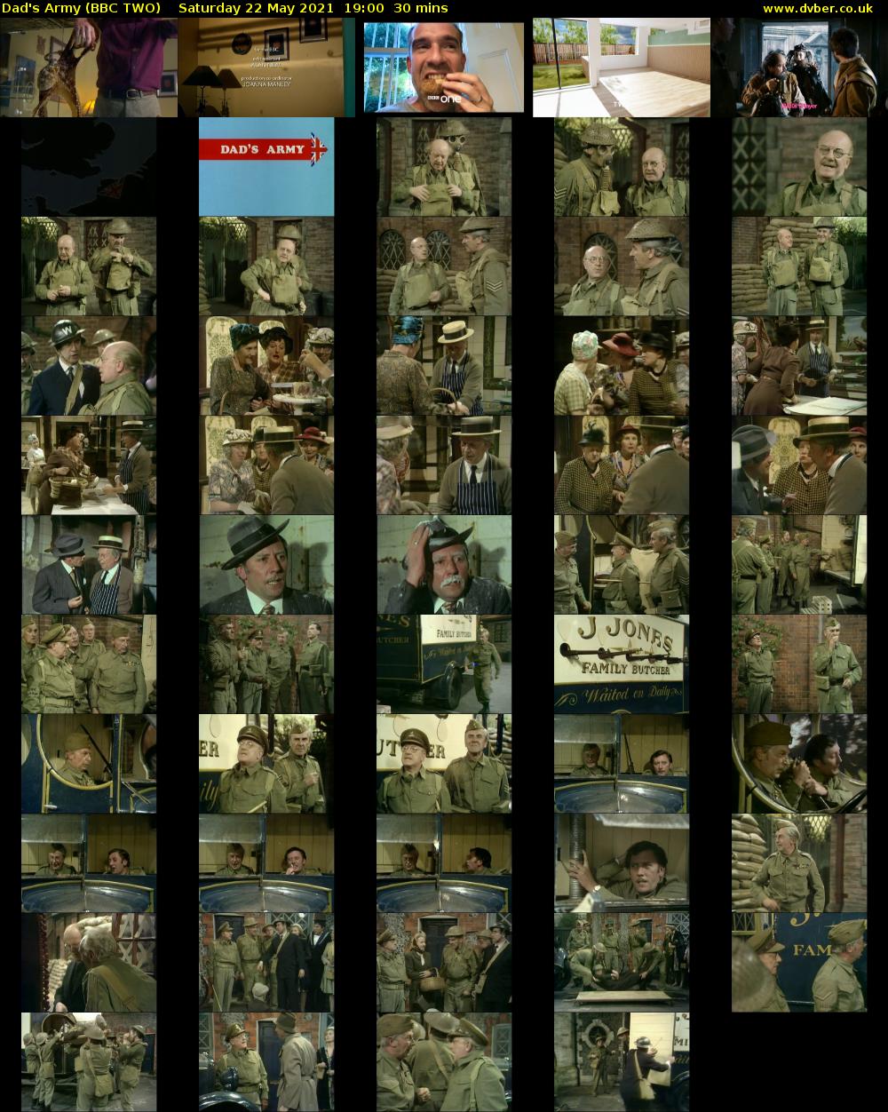Dad's Army (BBC TWO) Saturday 22 May 2021 19:00 - 19:30