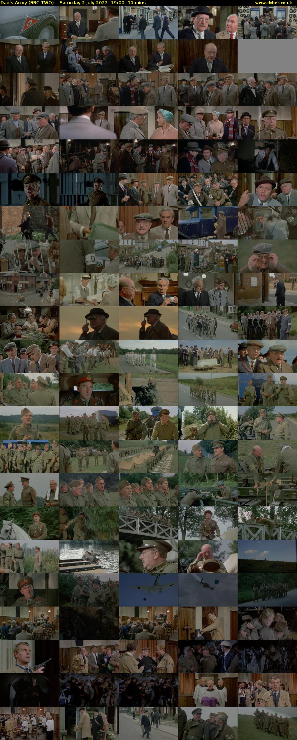 Dad's Army (BBC TWO) Saturday 2 July 2022 19:00 - 20:30