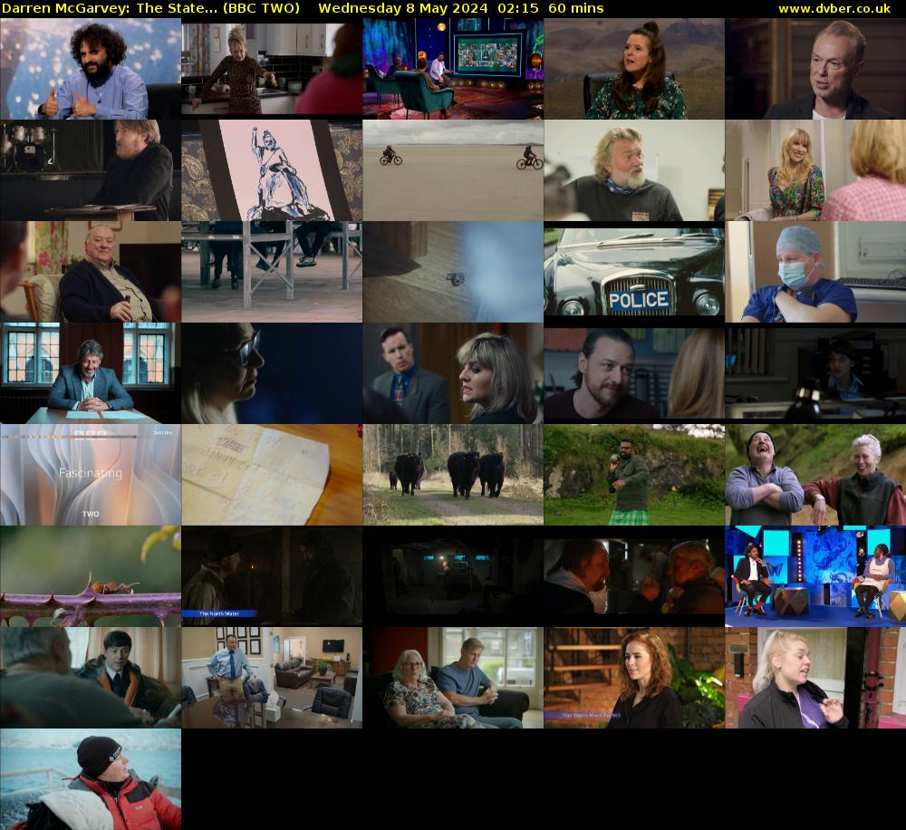 Darren McGarvey: The State... (BBC TWO) Wednesday 8 May 2024 02:15 - 03:15