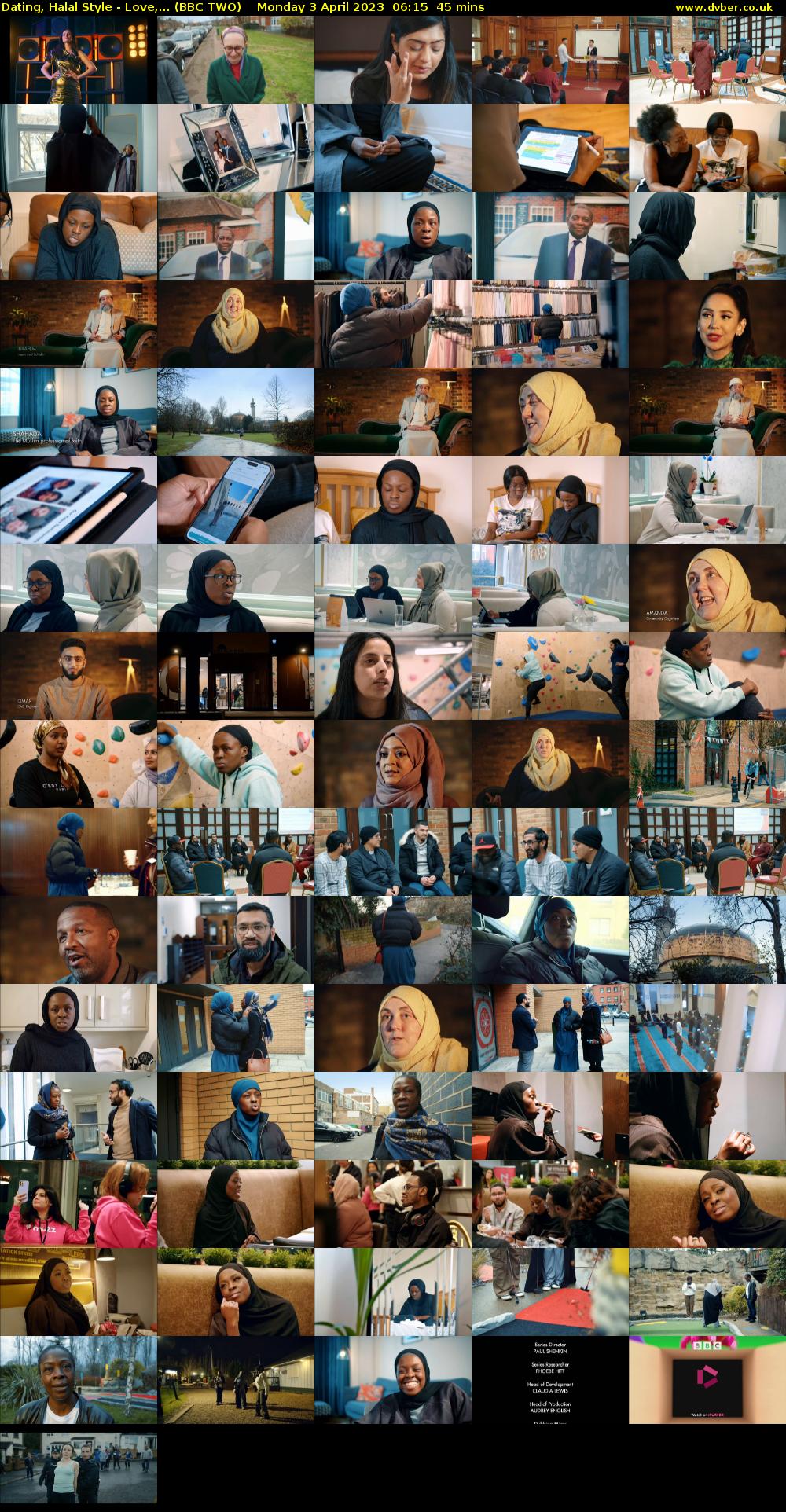 Dating, Halal Style - Love,... (BBC TWO) Monday 3 April 2023 06:15 - 07:00
