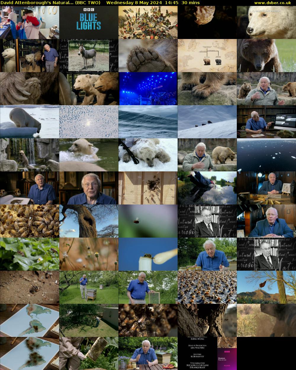 David Attenborough's Natural... (BBC TWO) Wednesday 8 May 2024 14:45 - 15:15
