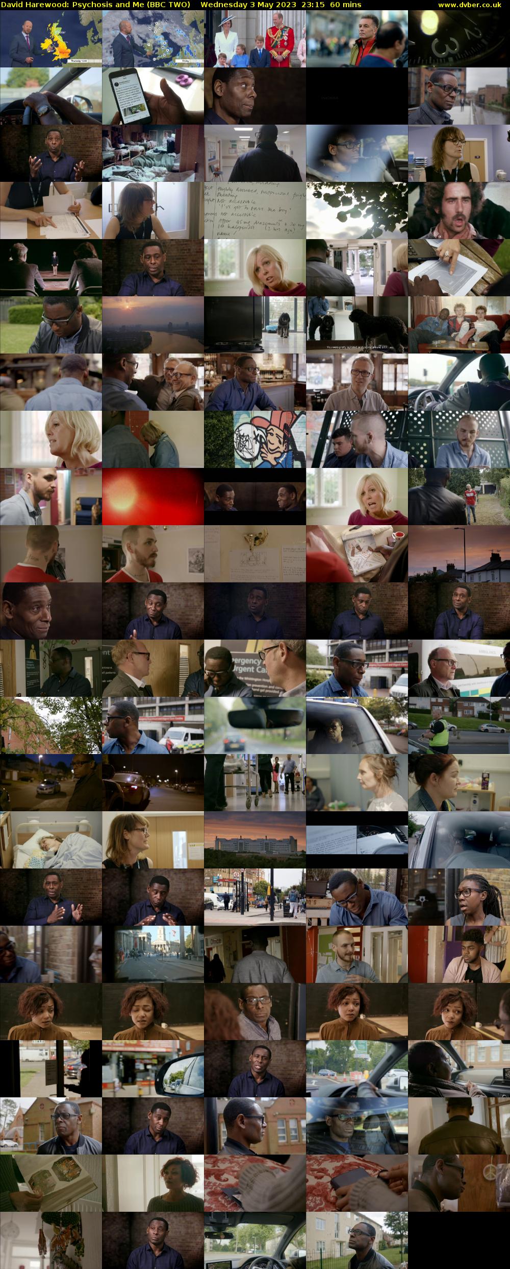 David Harewood: Psychosis and Me (BBC TWO) Wednesday 3 May 2023 23:15 - 00:15