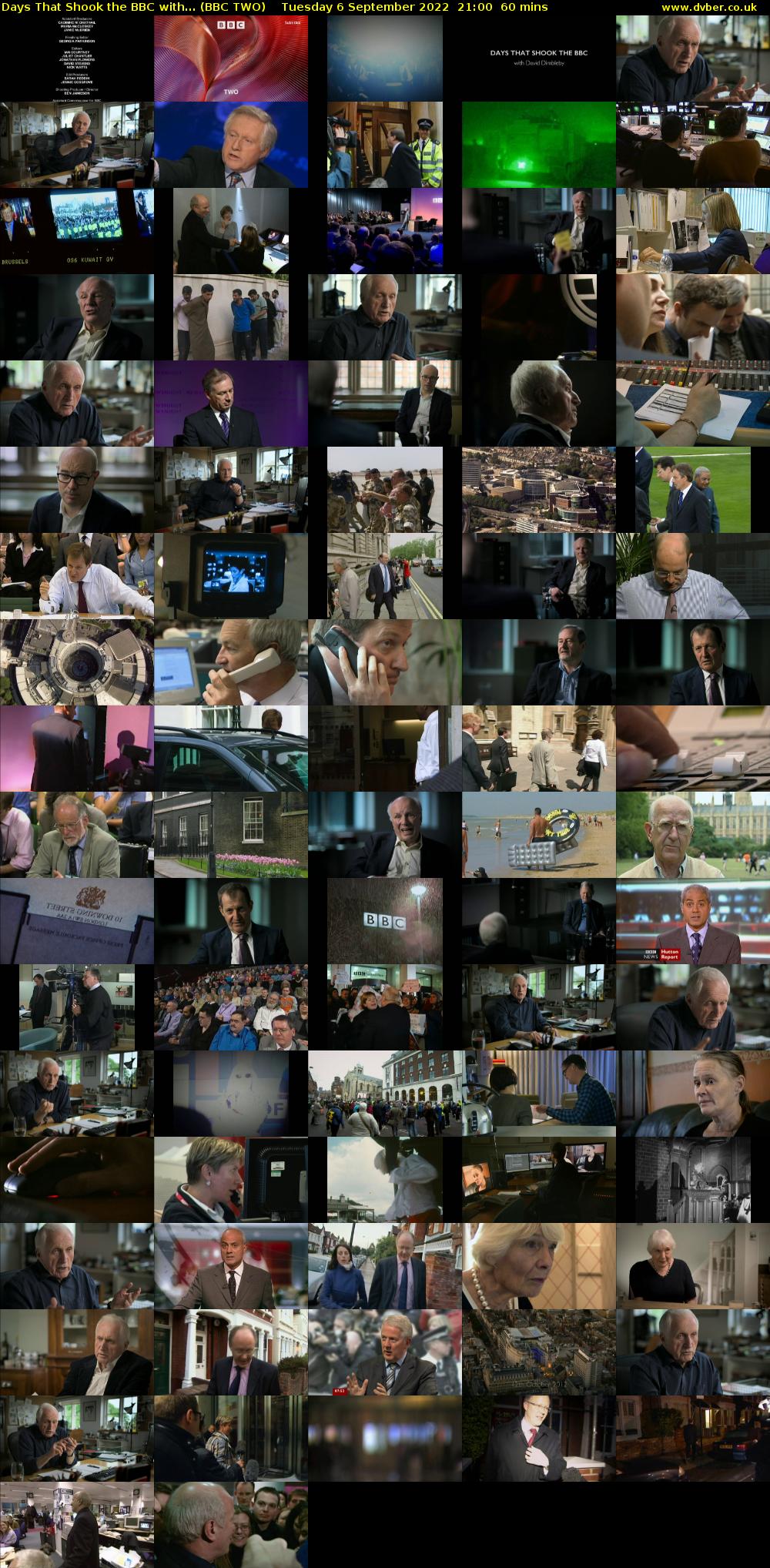 Days that Shook the BBC with... (BBC TWO) Tuesday 6 September 2022 21:00 - 22:00