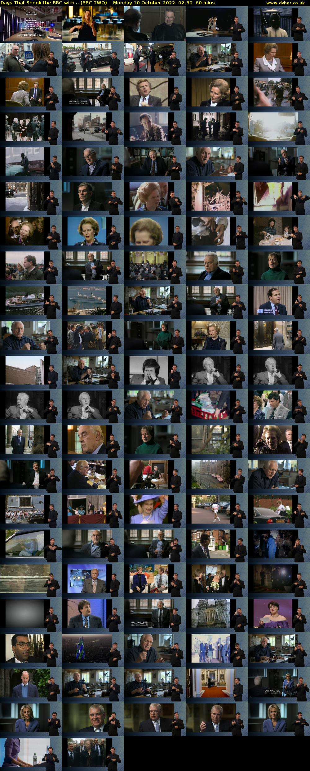 Days that Shook the BBC with... (BBC TWO) Monday 10 October 2022 02:30 - 03:30