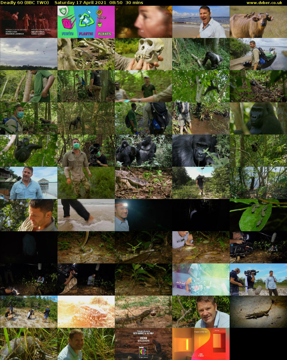 Deadly 60 (BBC TWO) Saturday 17 April 2021 08:50 - 09:20