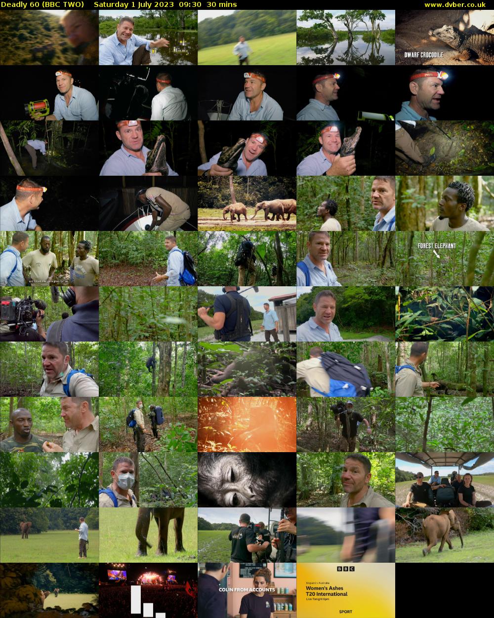 Deadly 60 (BBC TWO) Saturday 1 July 2023 09:30 - 10:00