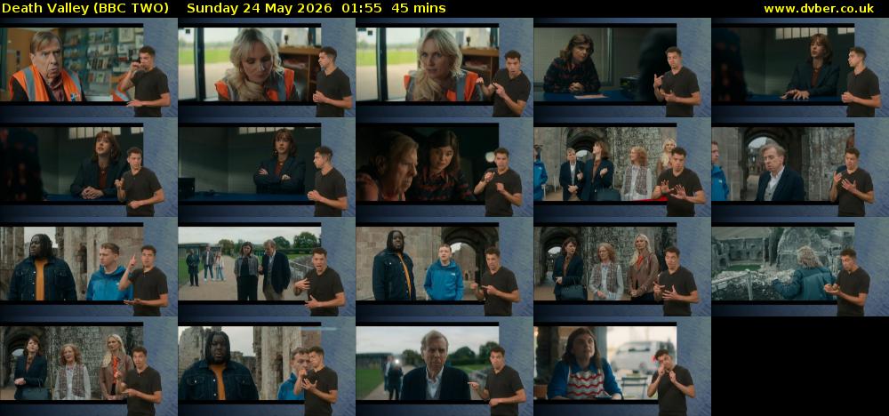Death Valley (BBC TWO) Sunday 24 May 2026 01:55 - 02:40