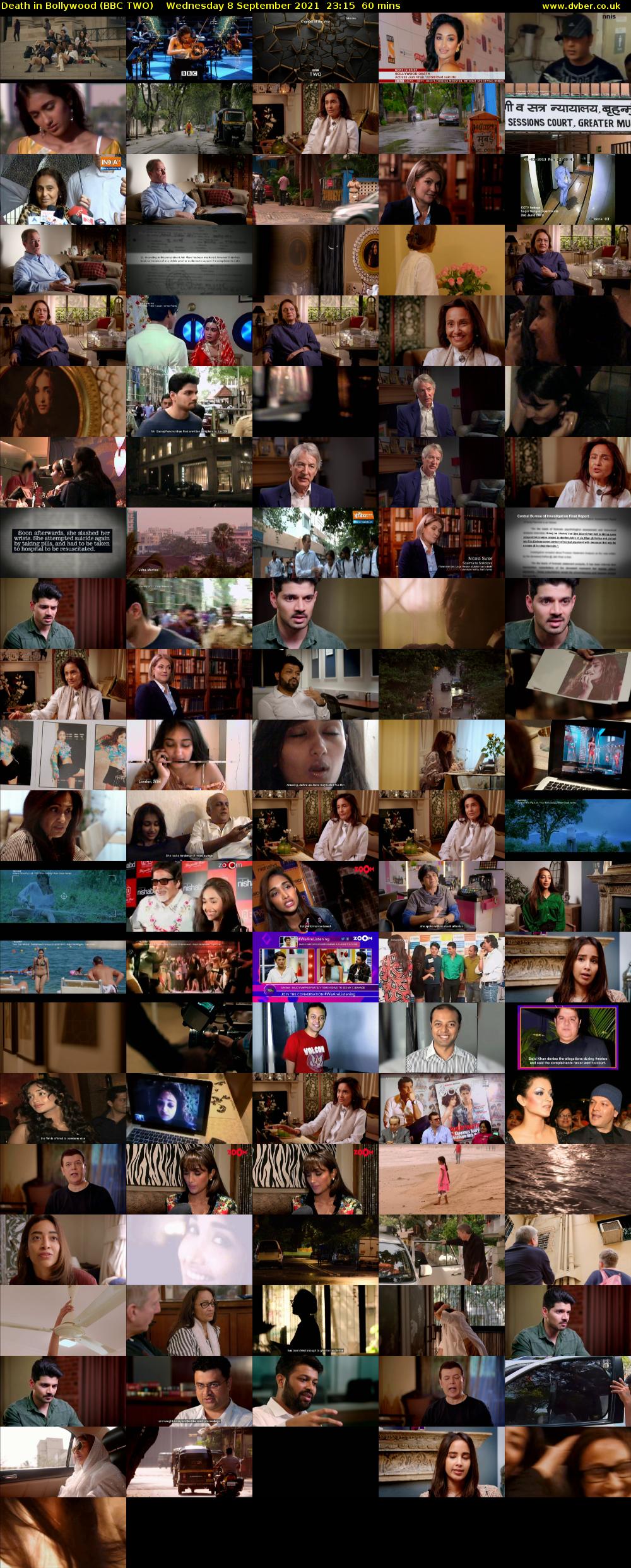 Death in Bollywood (BBC TWO) Wednesday 8 September 2021 23:15 - 00:15