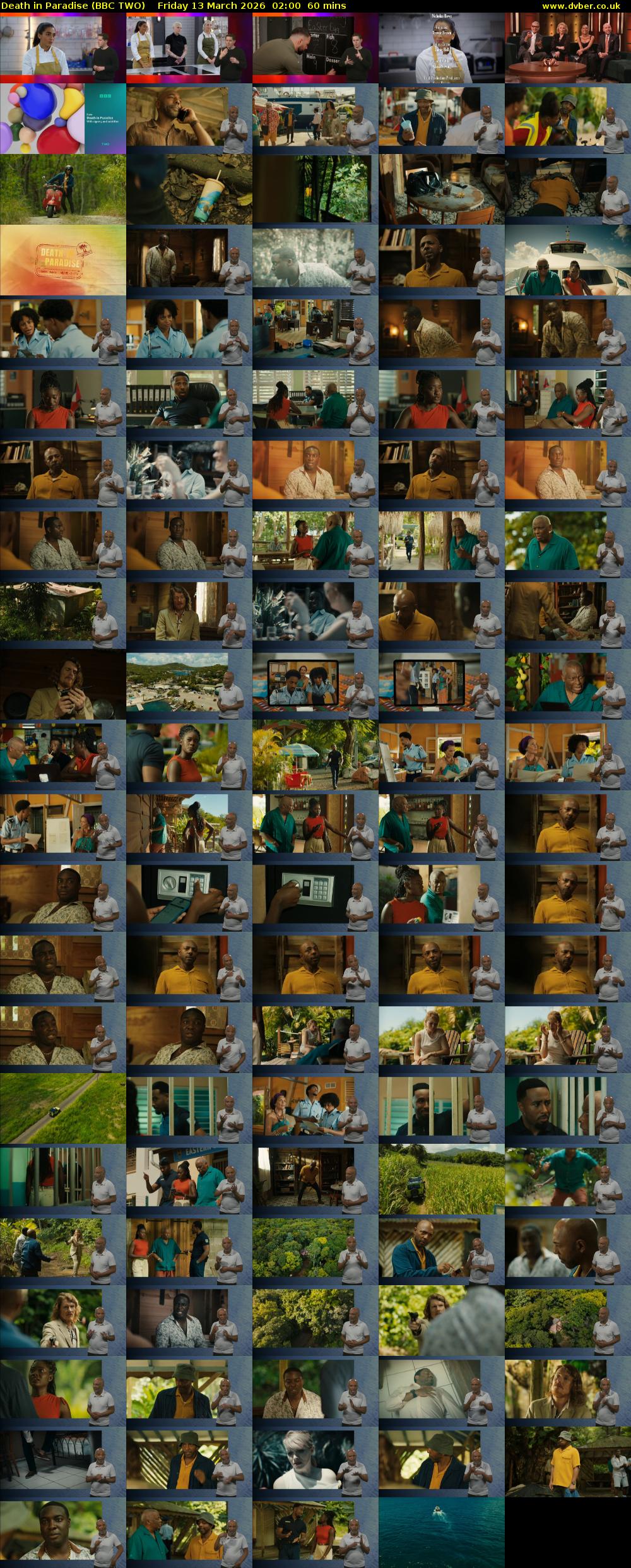 Death in Paradise (BBC TWO) Friday 13 March 2026 02:00 - 03:00