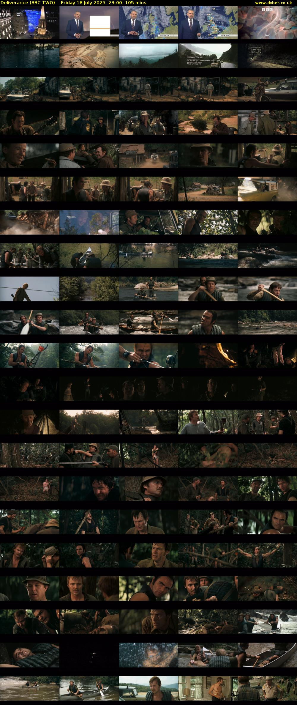 Deliverance (BBC TWO) Friday 18 July 2025 23:00 - 00:45