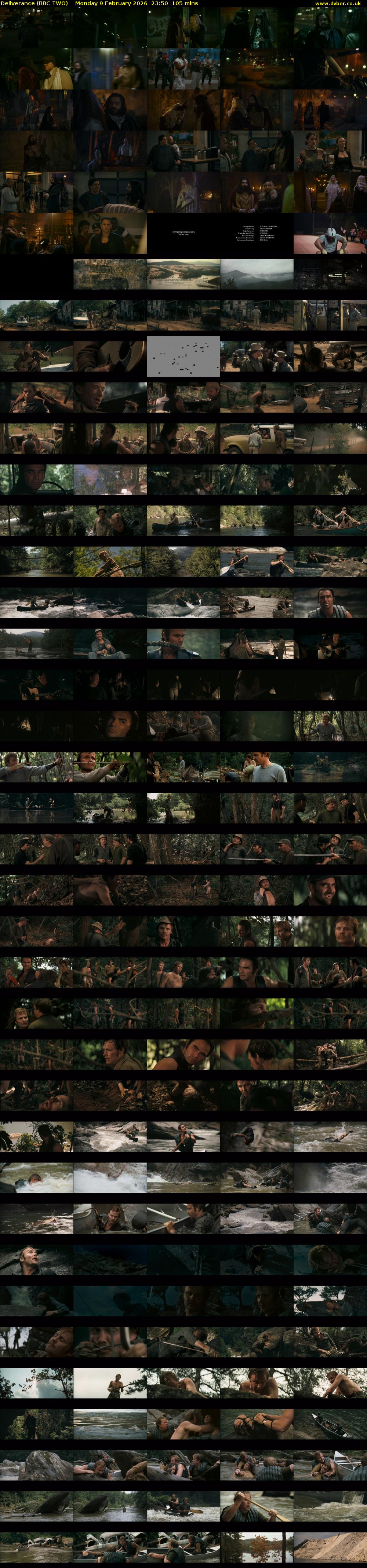 Deliverance (BBC TWO) Monday 9 February 2026 23:50 - 01:35