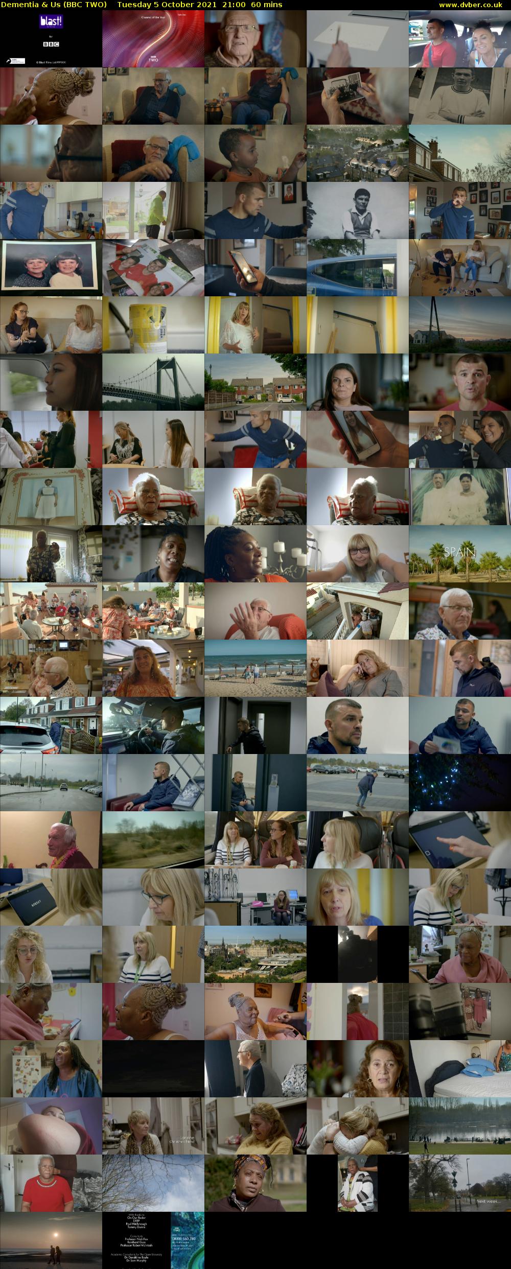 Dementia & Us (BBC TWO) Tuesday 5 October 2021 21:00 - 22:00
