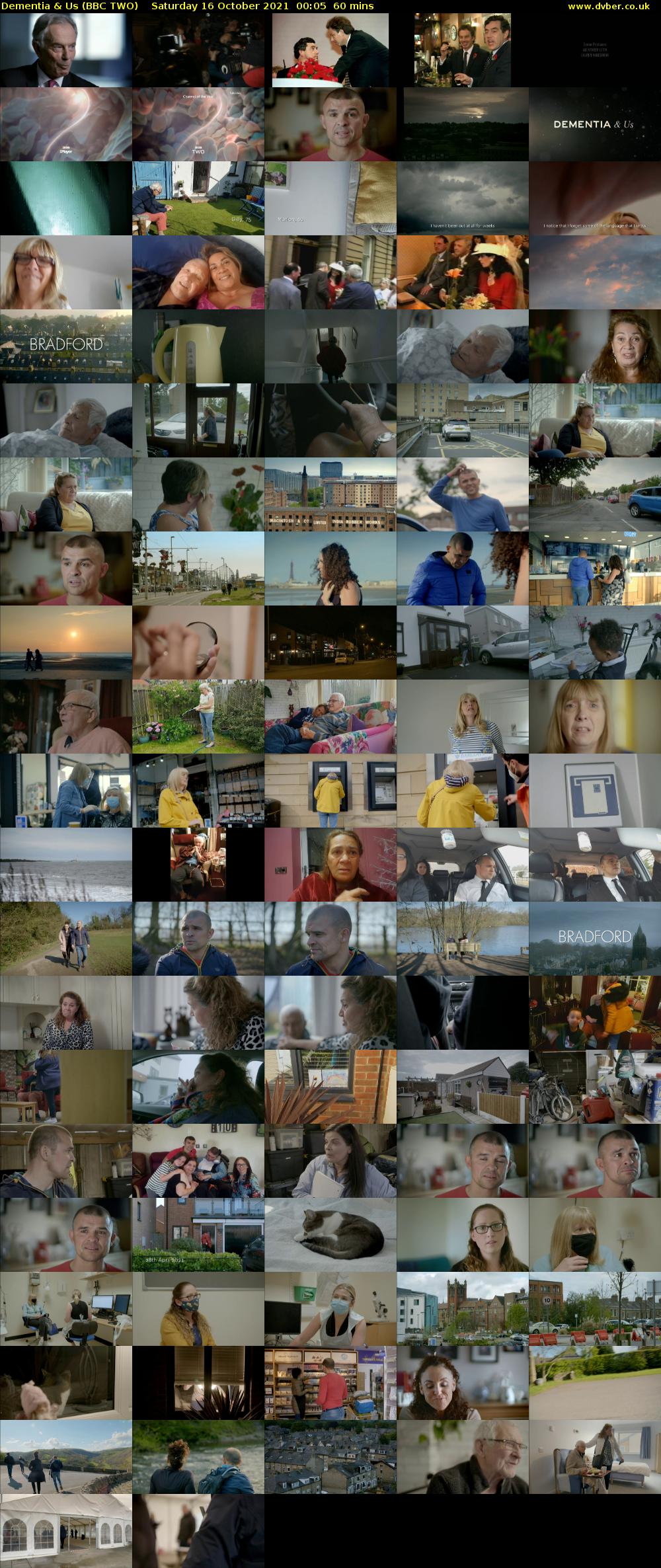 Dementia & Us (BBC TWO) Saturday 16 October 2021 00:05 - 01:05