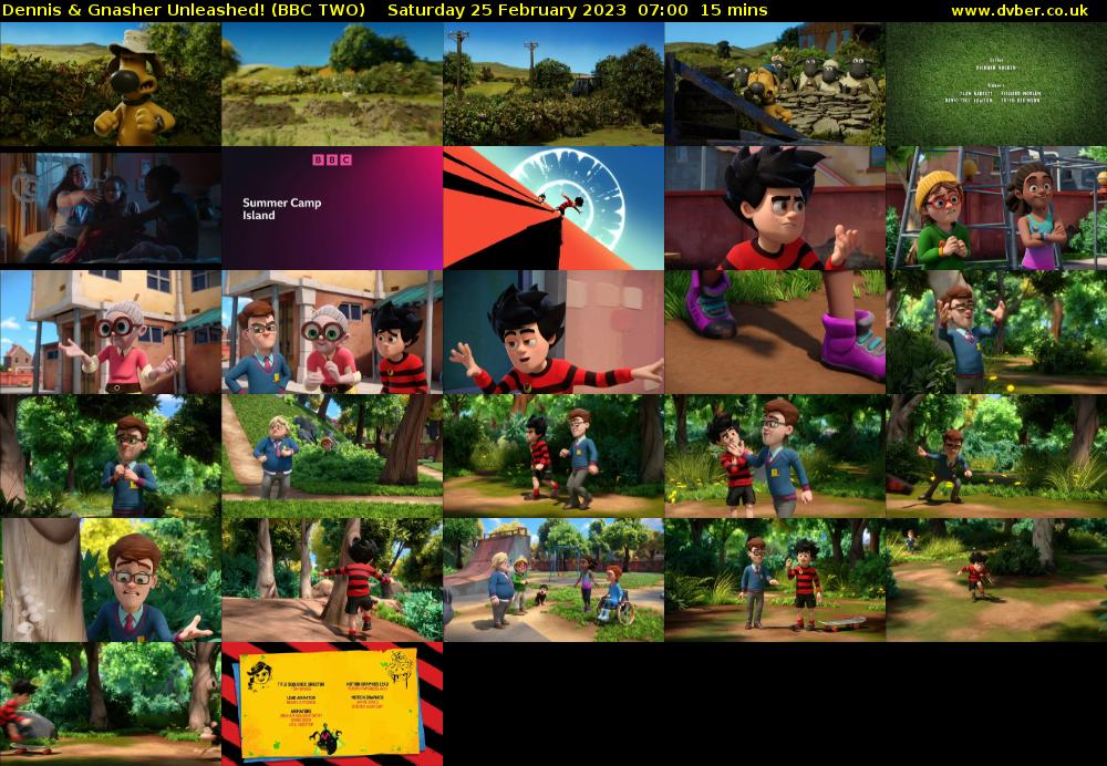 Dennis & Gnasher Unleashed! (BBC TWO) Saturday 25 February 2023 07:00 - 07:15