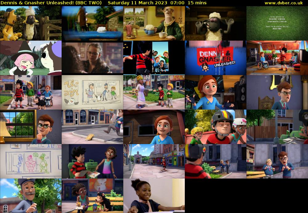 Dennis & Gnasher Unleashed! (BBC TWO) Saturday 11 March 2023 07:00 - 07:15