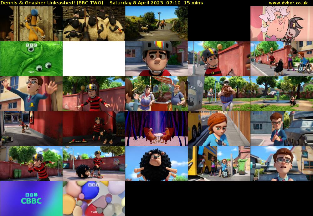 Dennis & Gnasher Unleashed! (BBC TWO) Saturday 8 April 2023 07:10 - 07:25