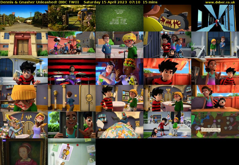Dennis & Gnasher Unleashed! (BBC TWO) Saturday 15 April 2023 07:10 - 07:25