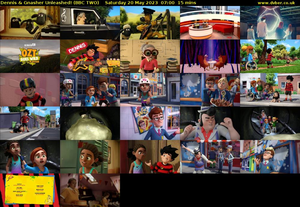Dennis & Gnasher Unleashed! (BBC TWO) Saturday 20 May 2023 07:00 - 07:15