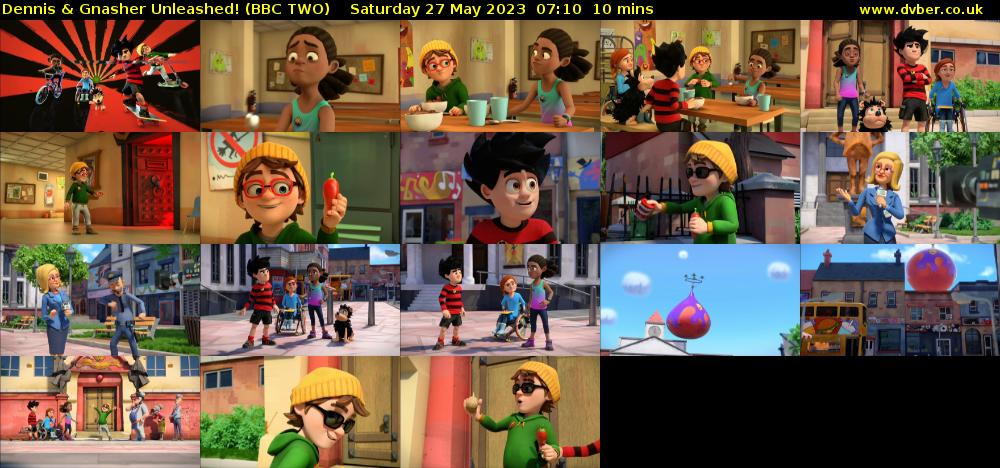 Dennis & Gnasher Unleashed! (BBC TWO) Saturday 27 May 2023 07:10 - 07:20