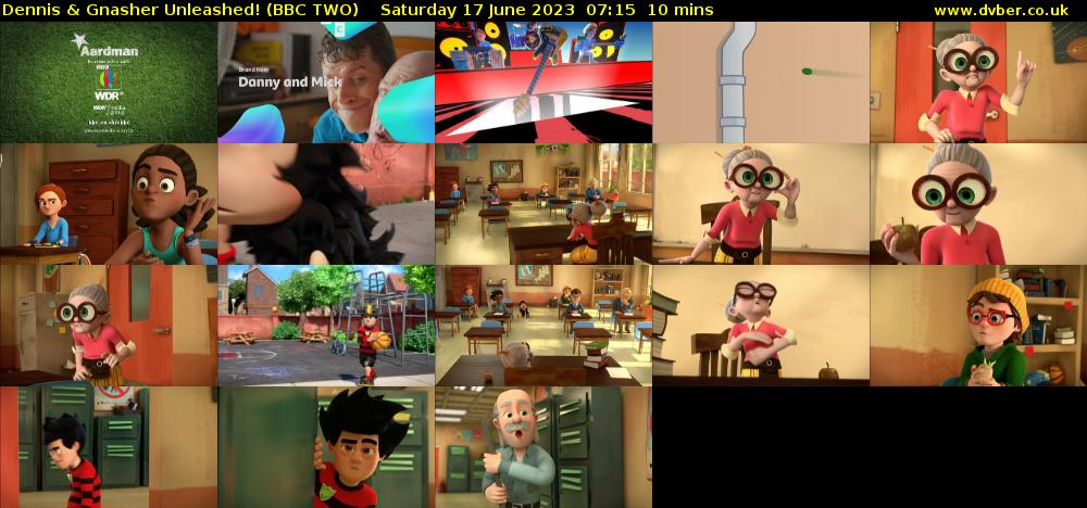 Dennis & Gnasher Unleashed! (BBC TWO) Saturday 17 June 2023 07:15 - 07:25